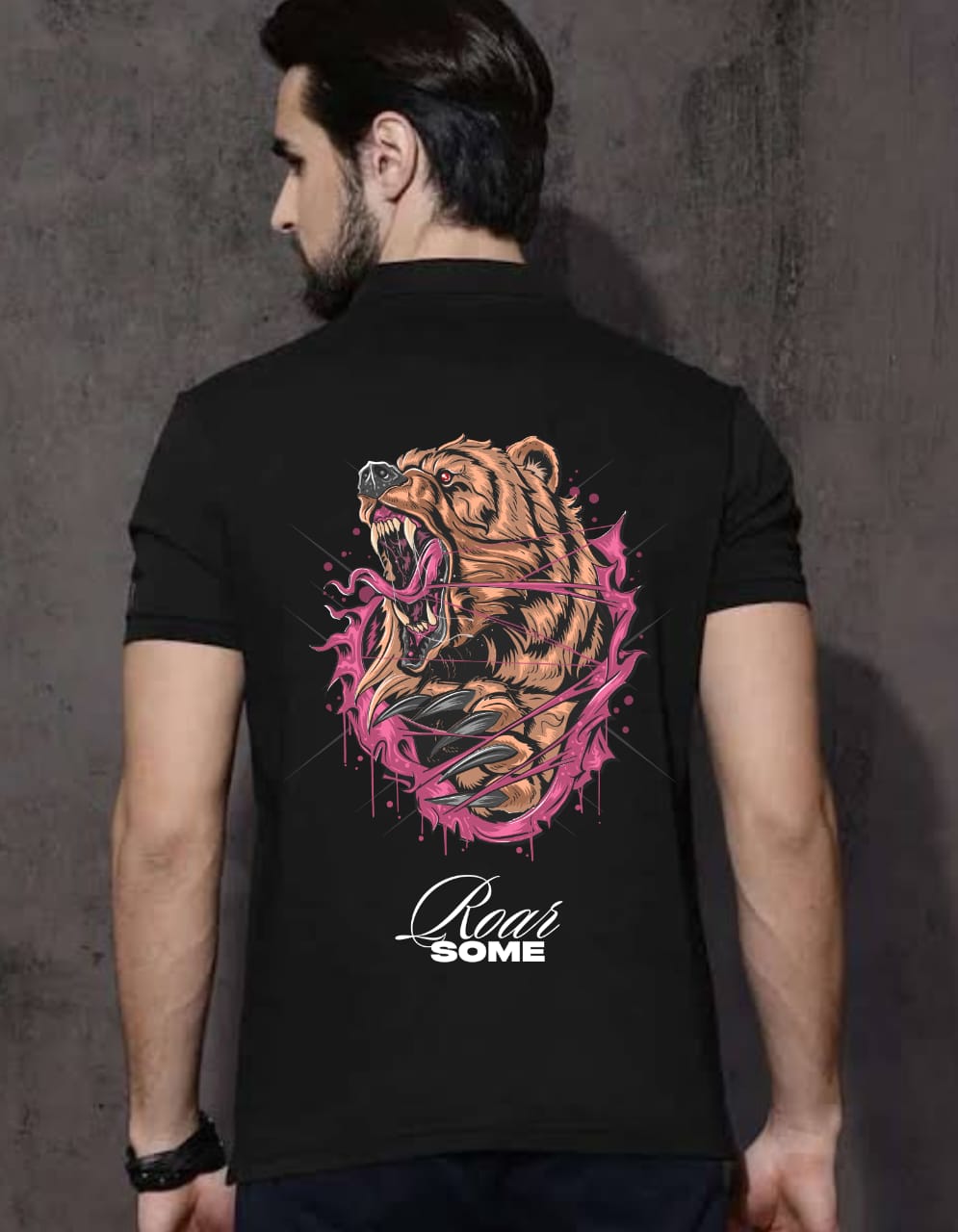 Black Tiger printed Shirt
