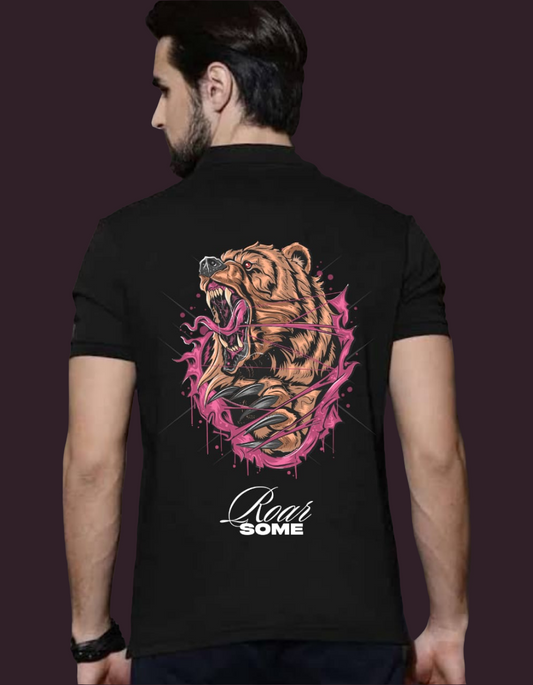 Black Tiger printed  Shirt